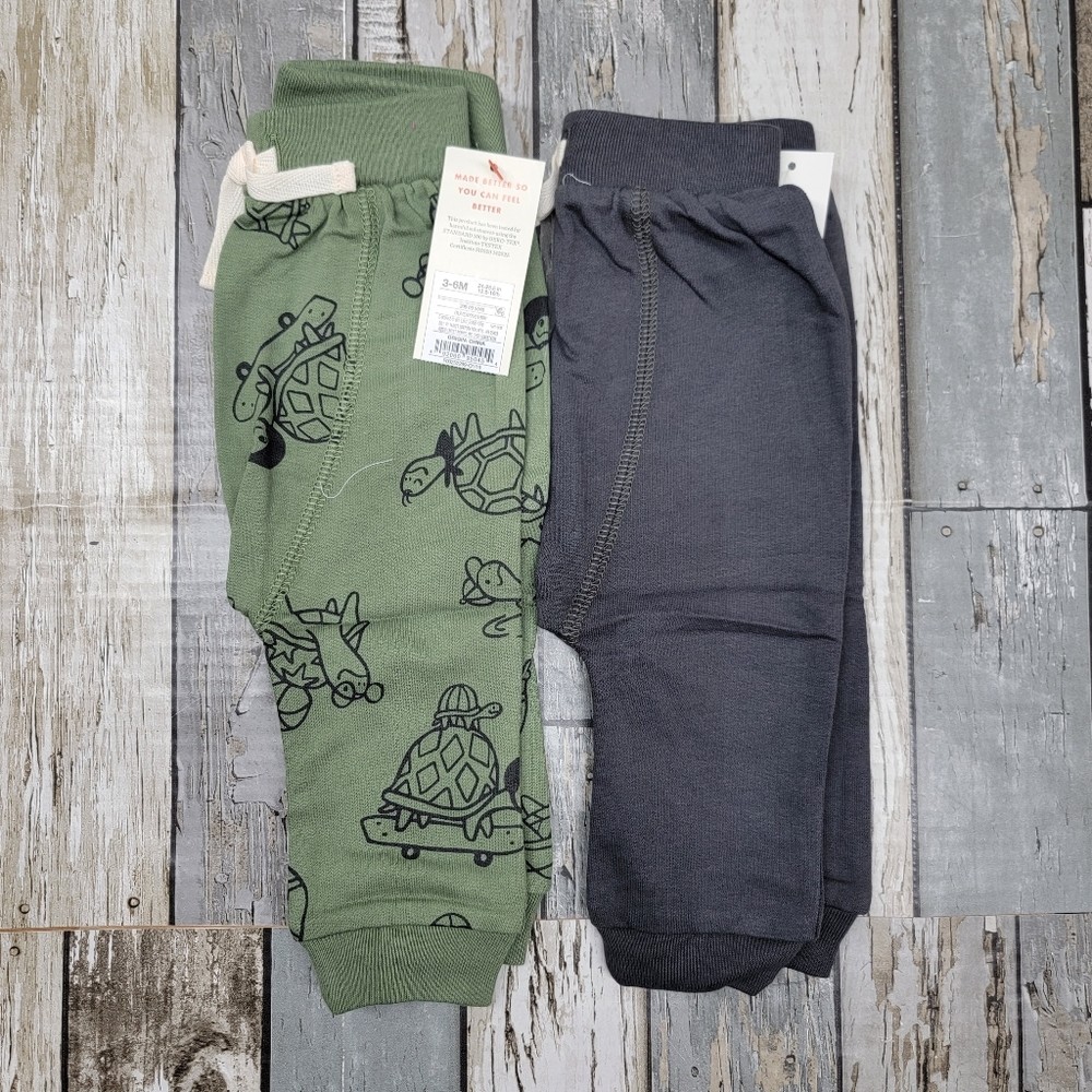 Baby 3- 6M Pull On Joggers Pants Sweatpants NWT cat&Jack.